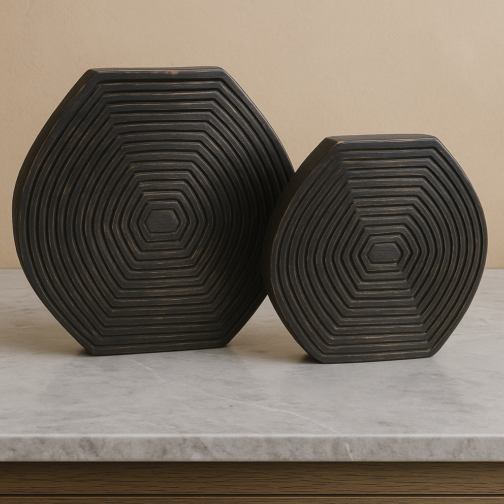 SET OF 2 VASE