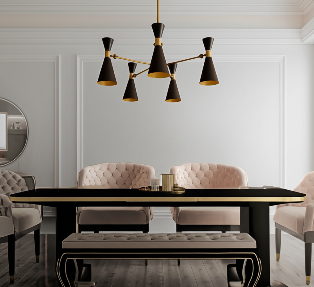 Dalfern 6 shades Chandelier