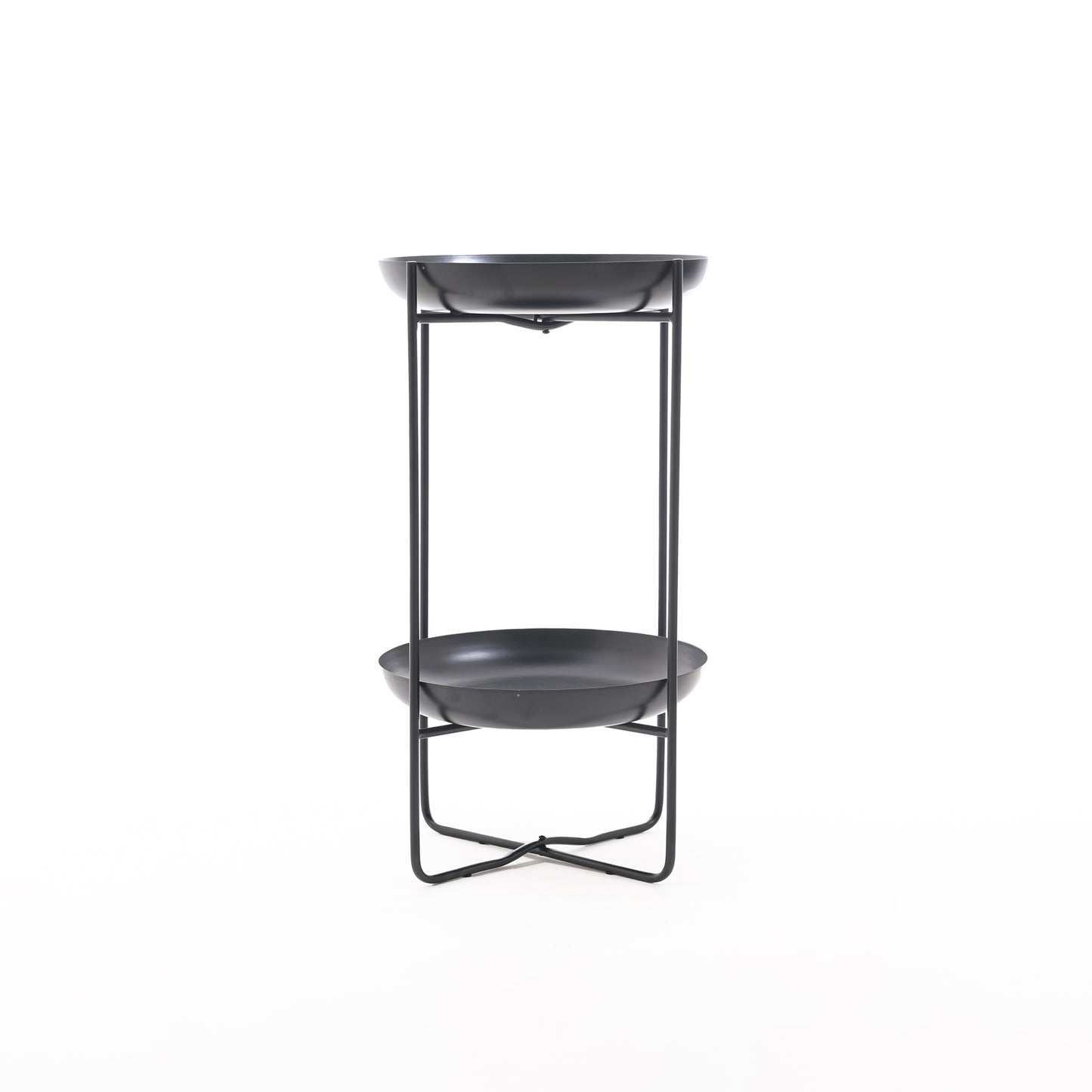 Metal Black Décor Stand