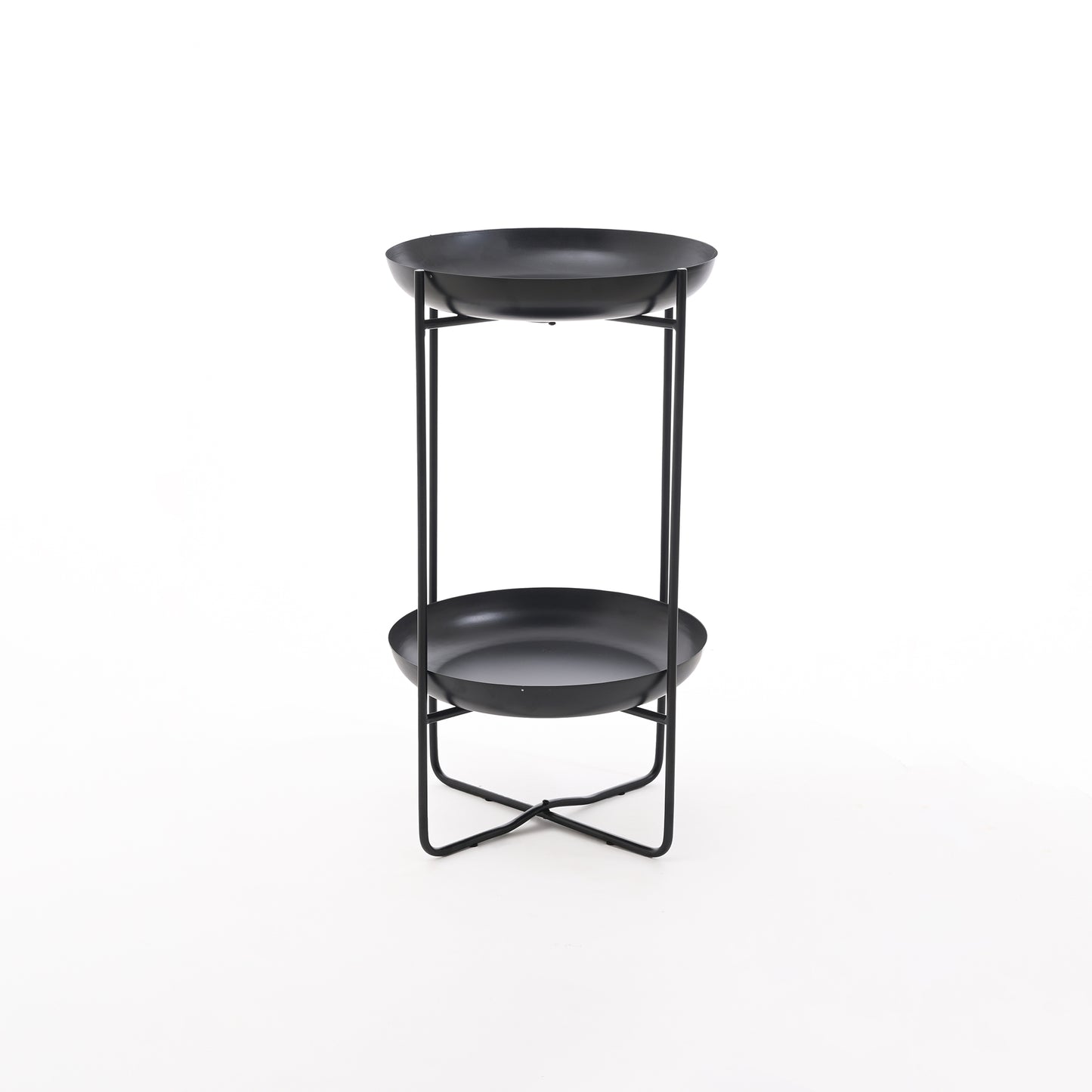 Metal Black Décor Stand