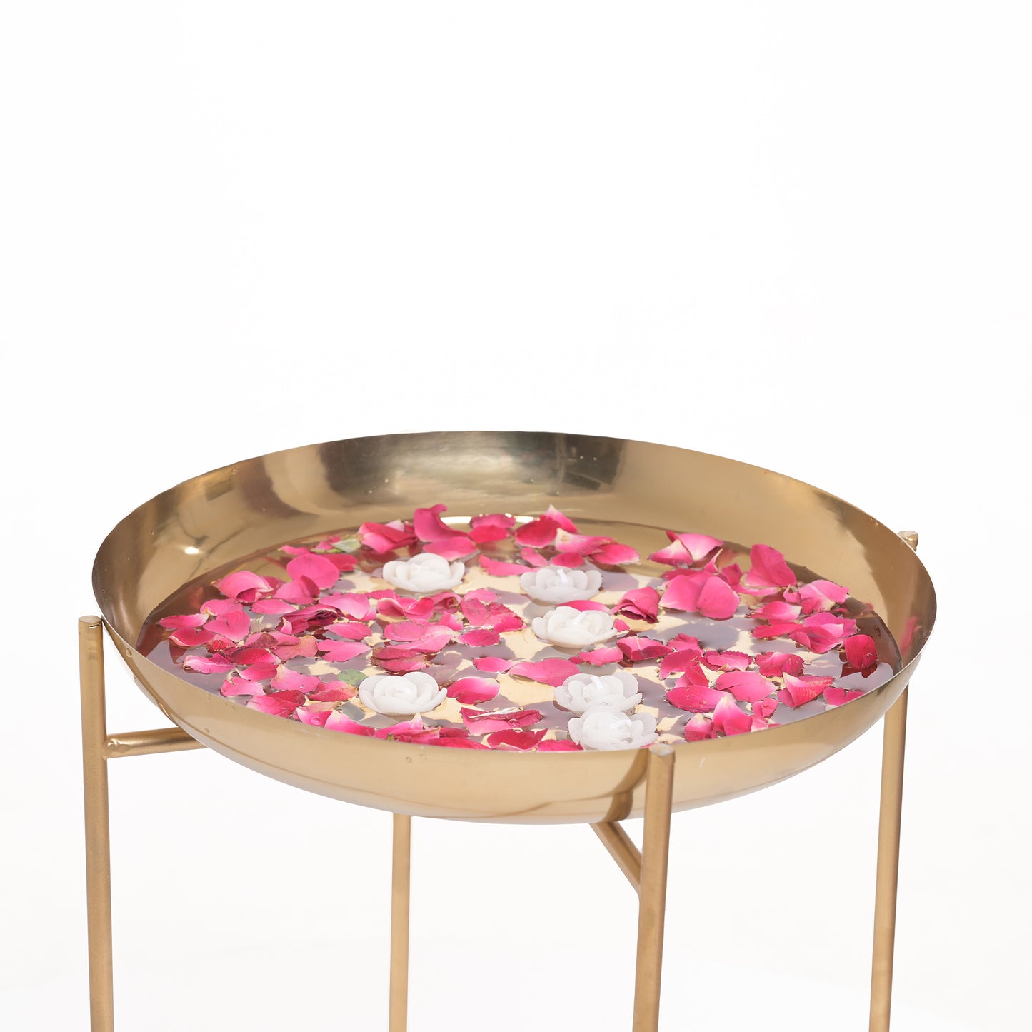 Gold Metal Décor Stand