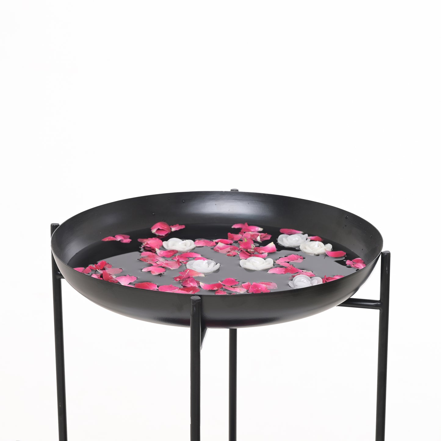 Metal Black Décor Stand