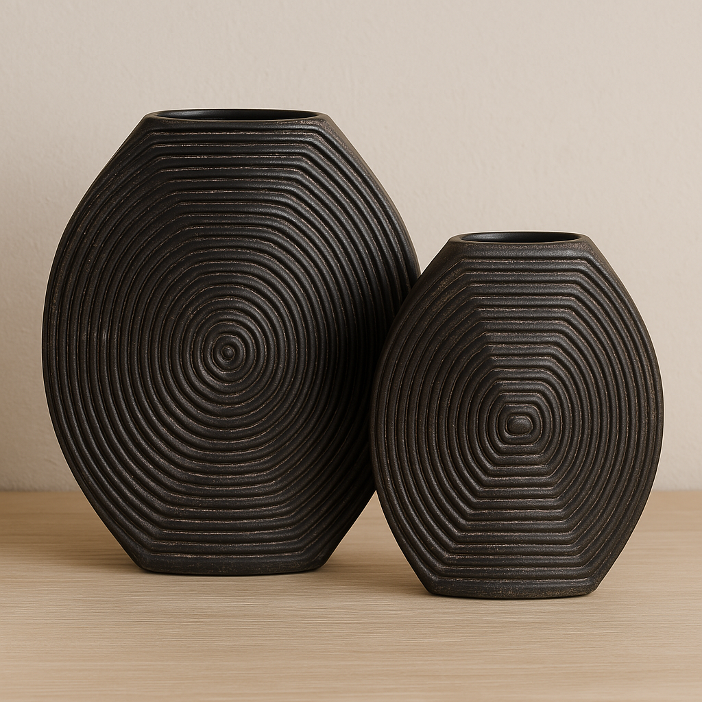 SET OF 2 VASE