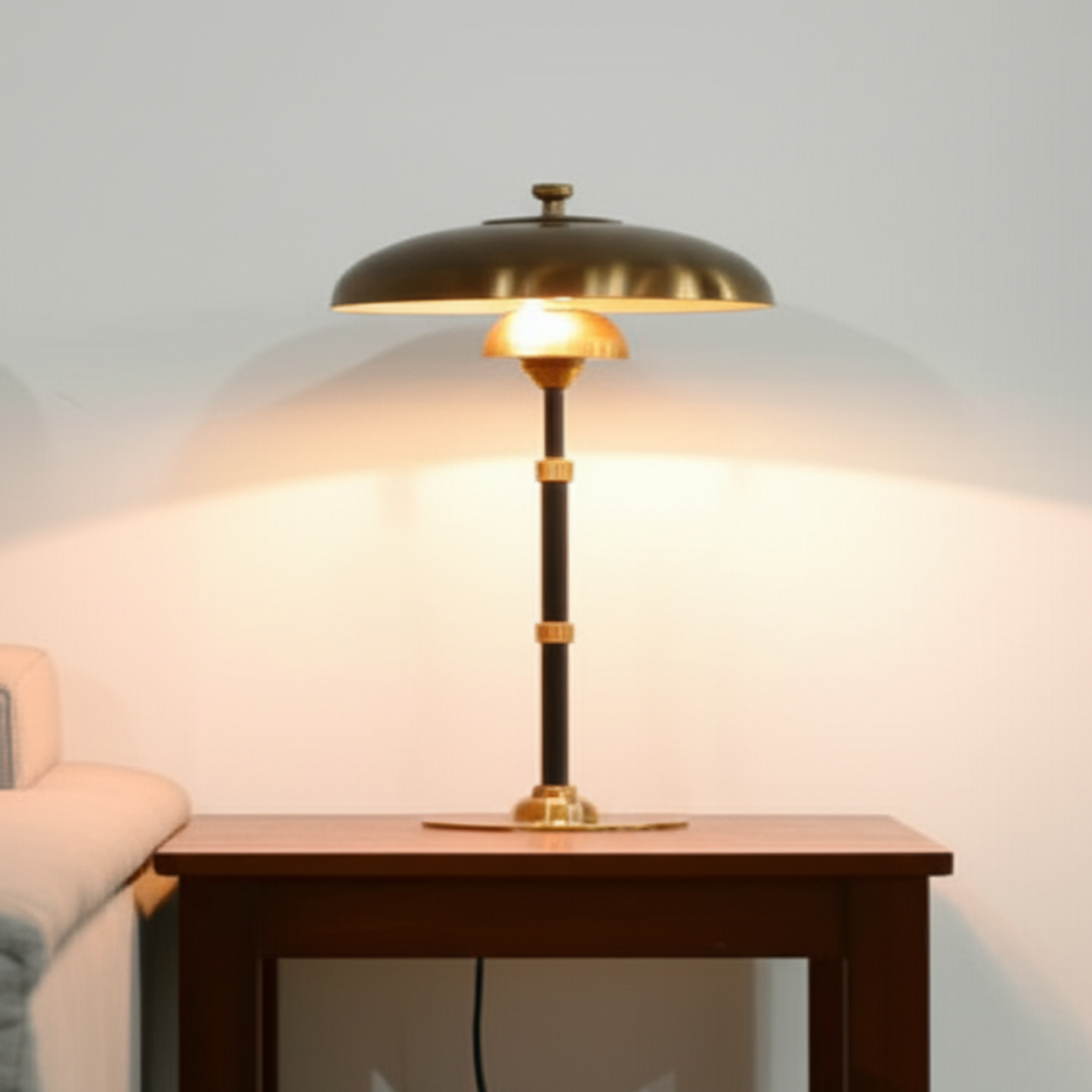 Brass Dome Lamp