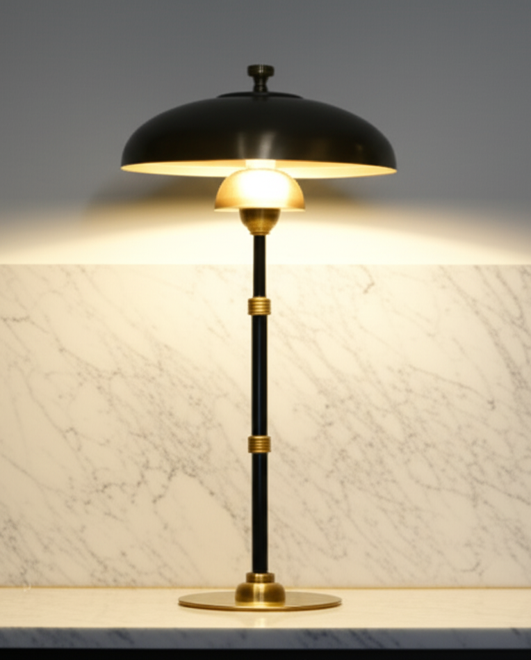 Brass Dome Lamp