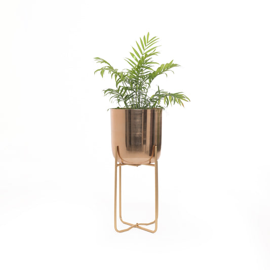 Gold Metal Planters